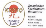 Kyoto Running Sushi Restaurant Logo
