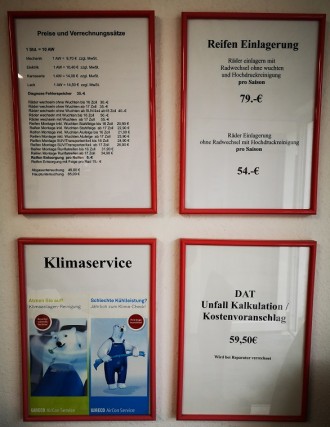 Leistungen Ihrer KFZ-Werkstatt in Giesing