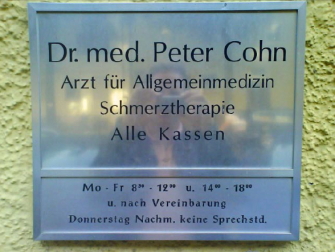 Logo Cohn Peter Dr. med. Facharzt