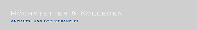 Logo Höchstetter & Koll.