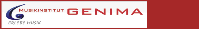 Logo GENIMA Musikinstitut