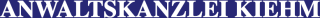 Kiehm Christof Rechtsanwalt Logo