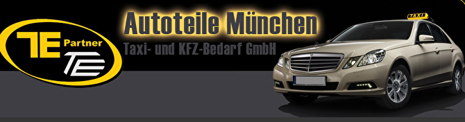 Logo TE Autoteile Taxi- Kfz-Bedarf