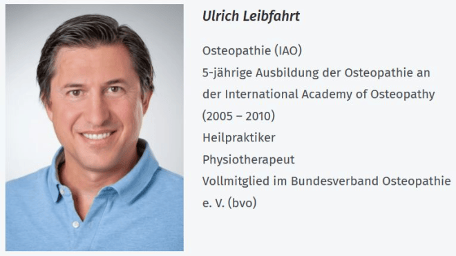 Praxis Leibfahrt Osteopathie München Schwabing