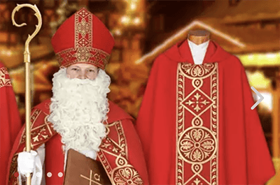 Nikolausbekleidung - Bischof Ausstattung
