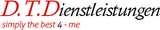 Logo D.T.Dienste Hausmeisterservice