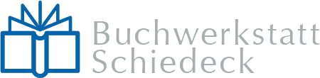 Logo Buchwerkstatt Schiedeck München