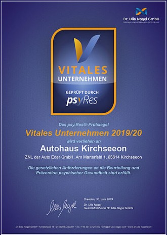 LEISTUNGEN IN DER WERKSTATT