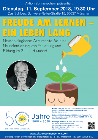 Plädoyer für lebenslange Freude am Lernen - Prof. Gerald Hüther