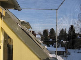 Katzensicherungen - Balkonnetz nach Maß in München