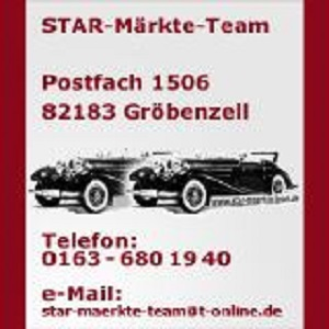 Märkte und Ausstellungen von Modelleisenbahnen und Modellautos