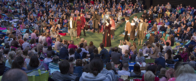 Amphitheater Englischer Garten OpenAirs im Sommer