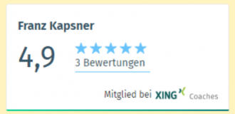 Franz Kapsner ist ein ausgezeichneter Ratgeber für Sie