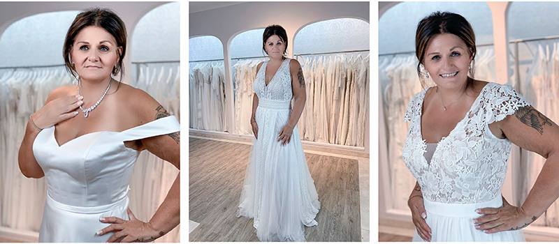 White Silhouette The Curvy Bride Brautmode München auf ...