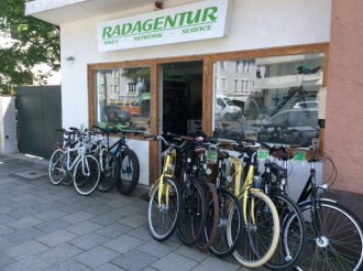 Herzlich willkommen bei der Radagentur in Nymphenburg, nähe Nymphenburg Schloss,