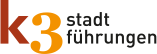 k3 stadtführungen München Logo