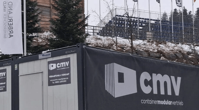 Büro- und Mannschaftscontainer für flexible Raumlösungen